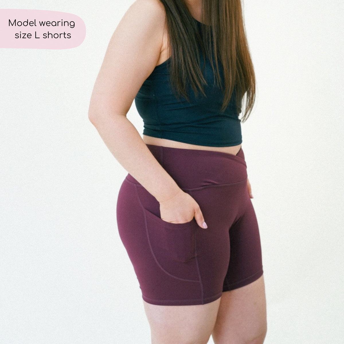 Lite Cycling Shorts - Mulberry