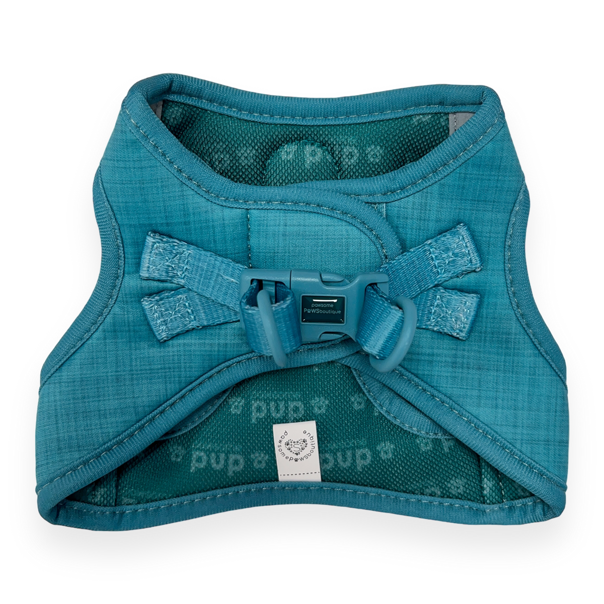 Pawsome Pup Harness Teal Pawsome Paws Boutique