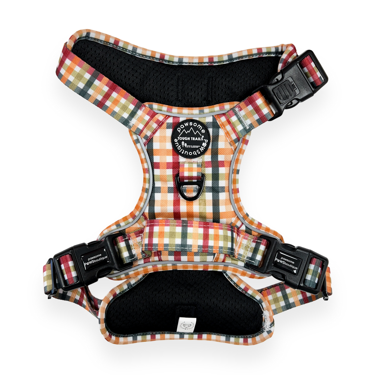 Tough Trails™ Harness Plaid Pup Pawsome Paws Boutique