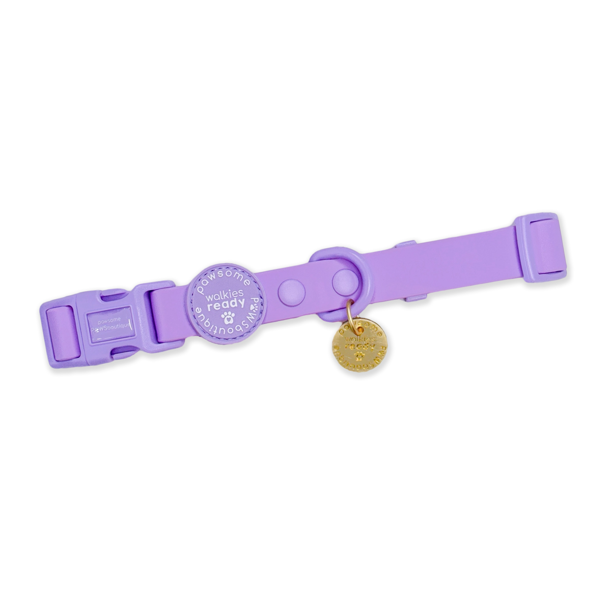 Waterproof Collar - Walkies Ready Lavender Lilac