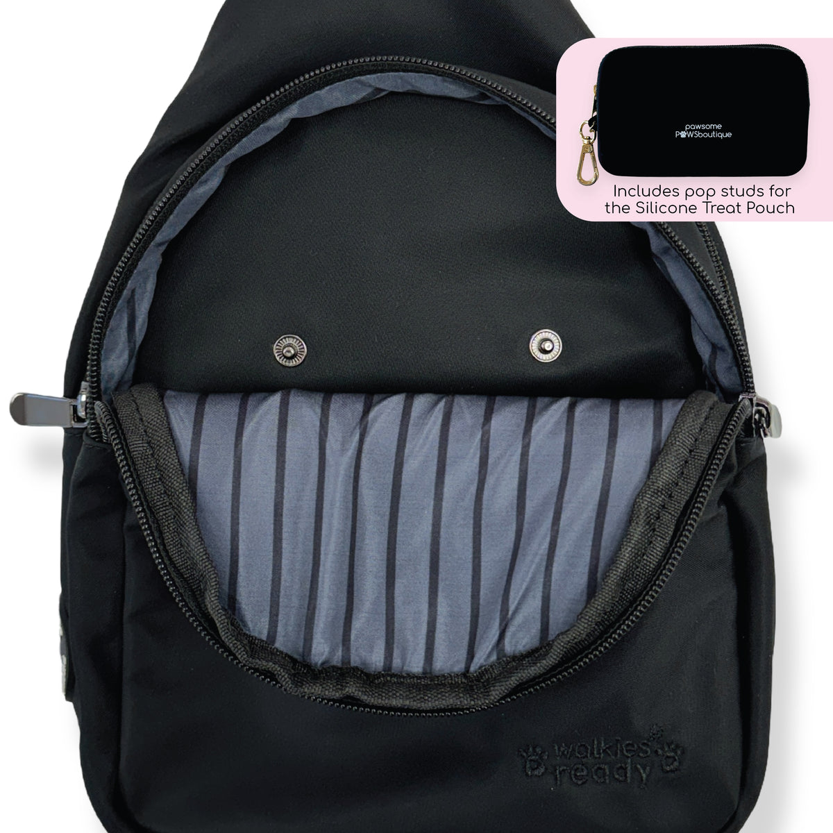 15.3x7.5x3.5 Inch Bag Stars And Moon Sling Backpack 