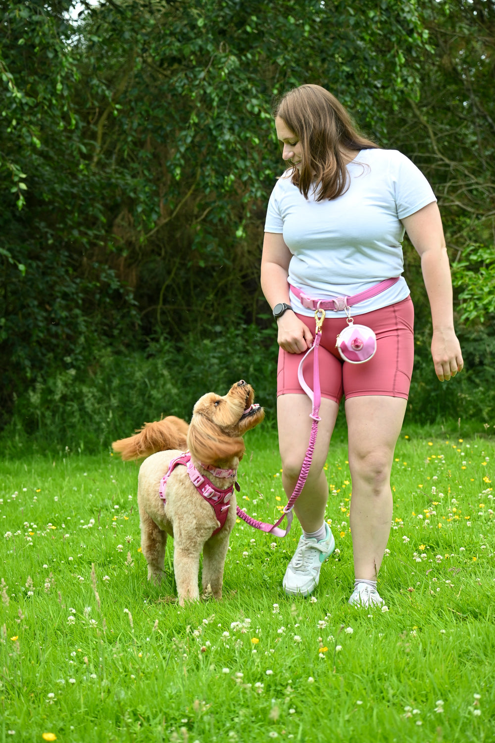 Handsfree Lead - Walkies Ready® Raspberry Pink