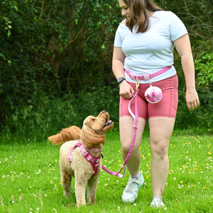 Handsfree Lead - Walkies Ready® Raspberry Pink