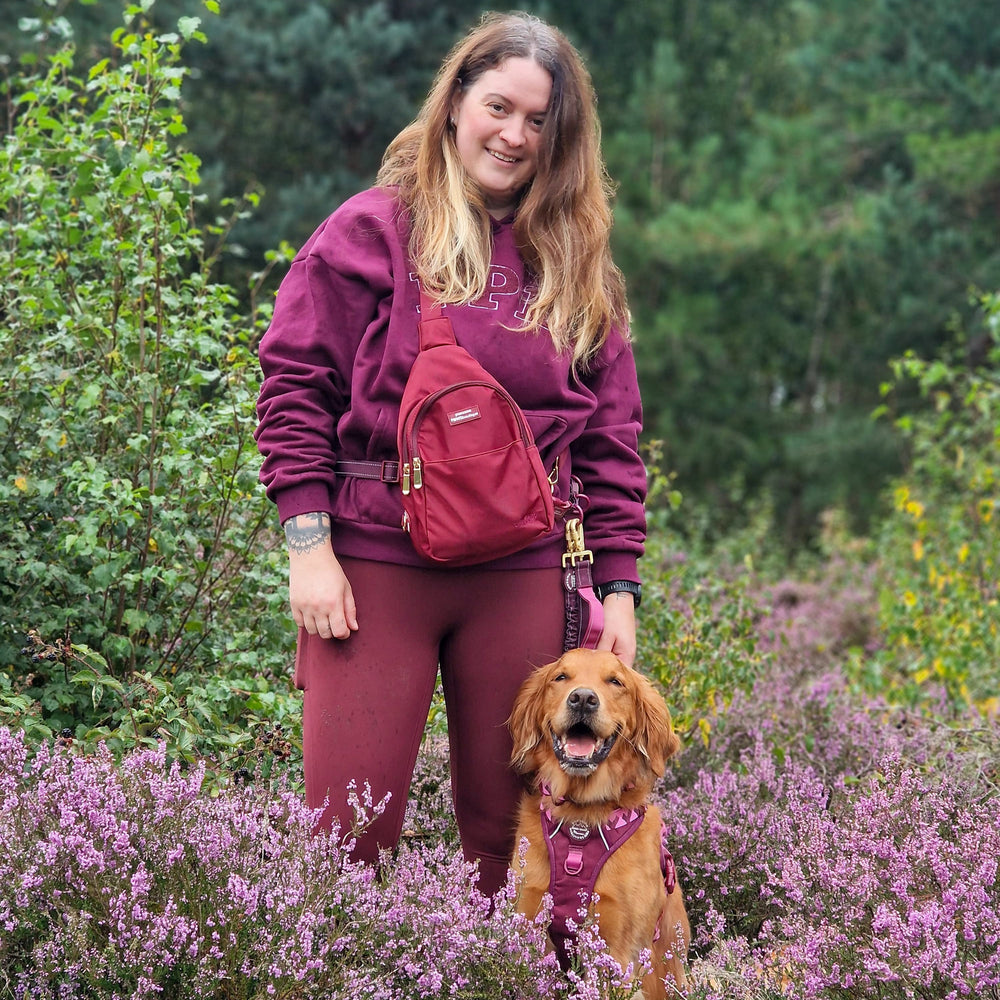 Sling Backpack - Walkies Ready® Ruby Red