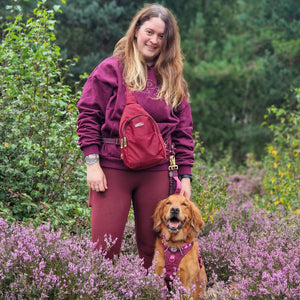 Sling Backpack - Walkies Ready® Ruby Red