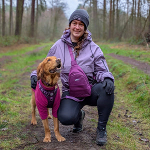 Sling Backpack - Walkies Ready® Plum
