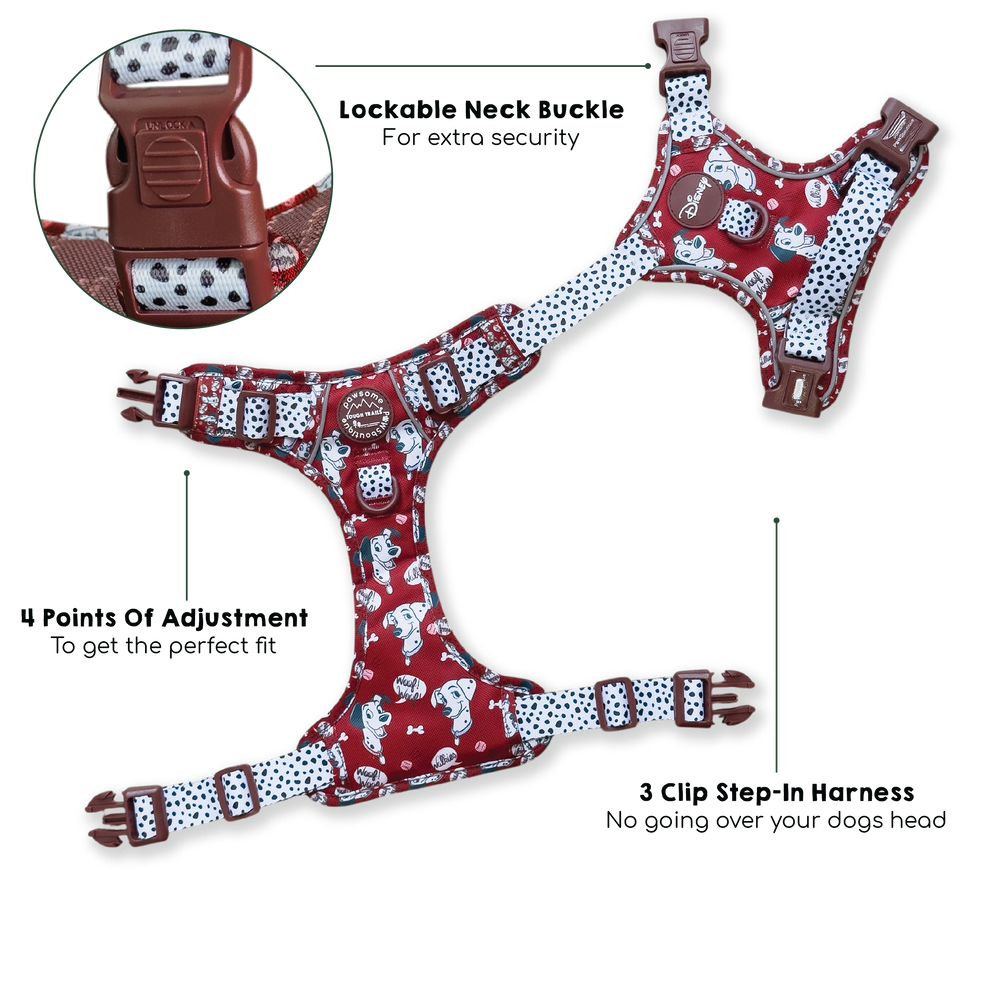Disney© Tough Trails™ Harness - 101 Dalmatians
