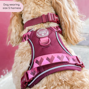 Tough Trails™ Harness - Walkies Ready® Mulberry