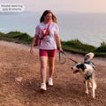 Walkies Ready® - Cycling Shorts - Raspberry Pink