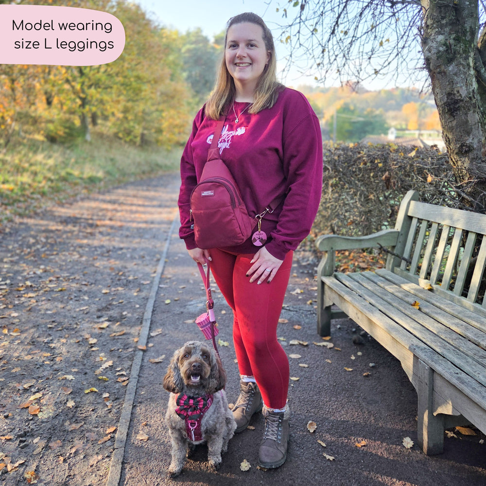 Walkies Ready® Leggings - Red