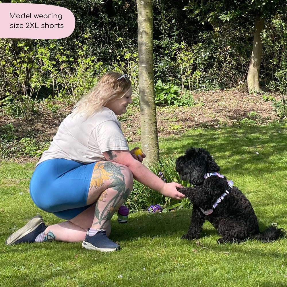 Walkies Ready® - Cycling Shorts - Royal Blue