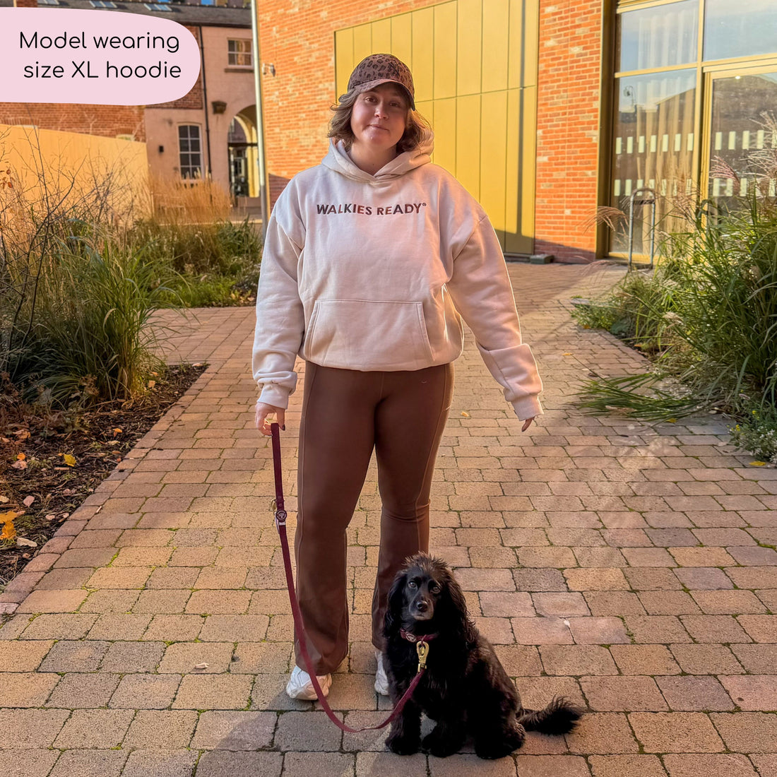 Hoodie - Walkies Ready® Cream