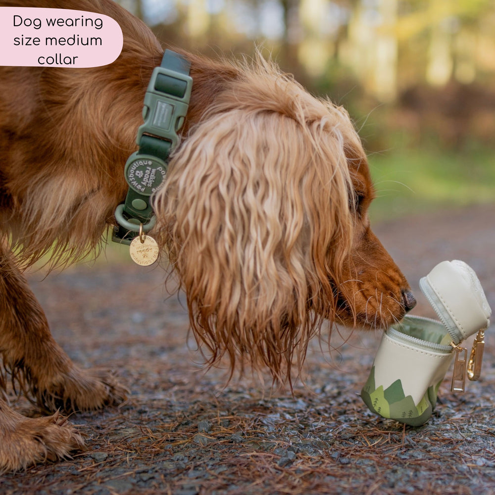 Waterproof Collar - Walkies Ready® Forest Green