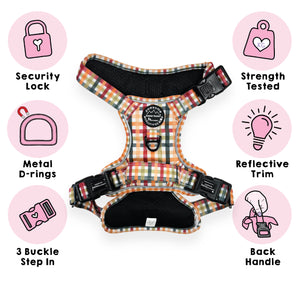 Tough Trails™ Harness - Plaid Pup