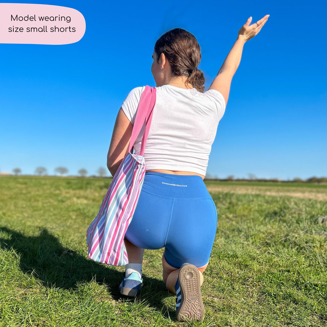 Walkies Ready® - Cycling Shorts - Royal Blue