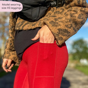 Walkies Ready® Leggings - Red