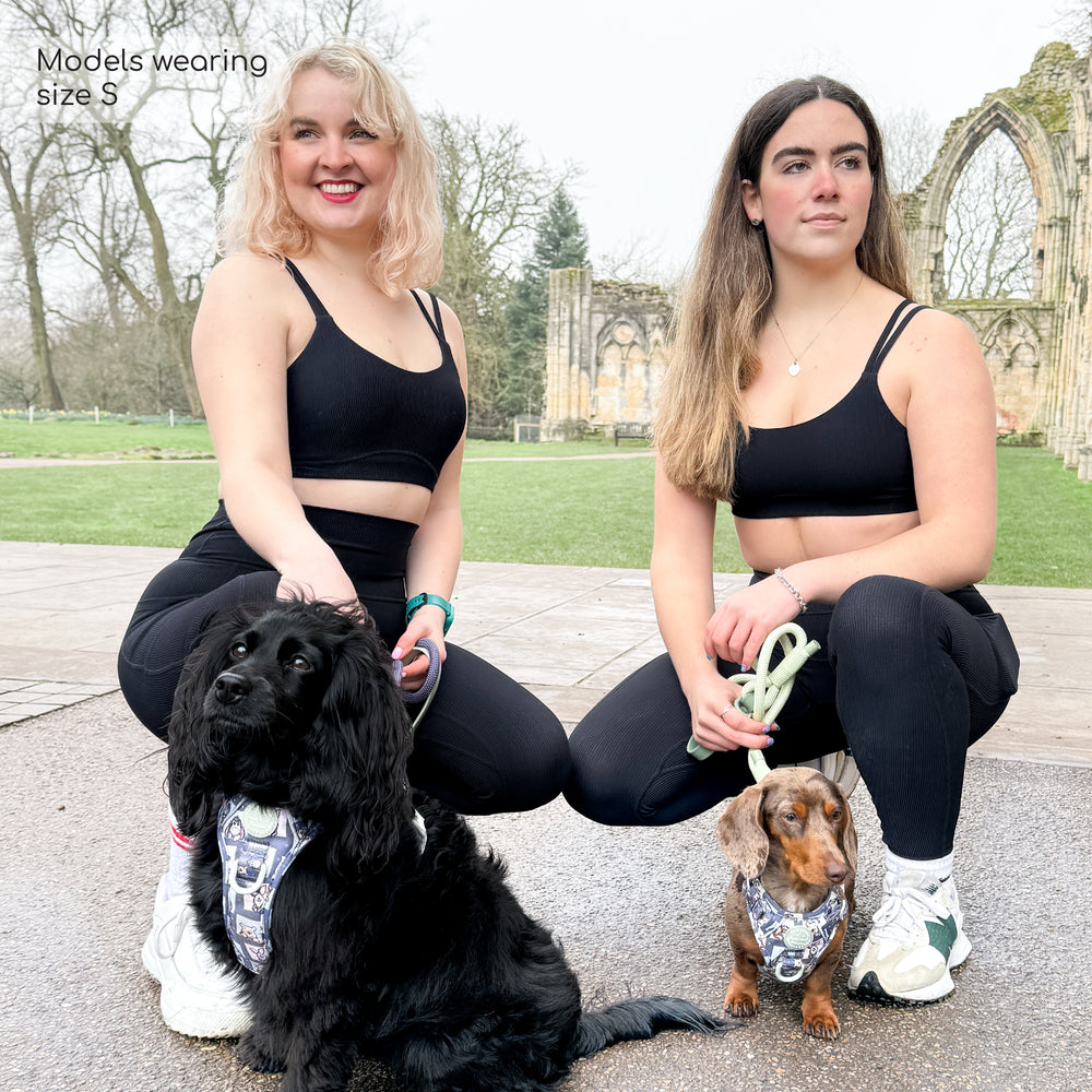 Ribbed Leggings - Black