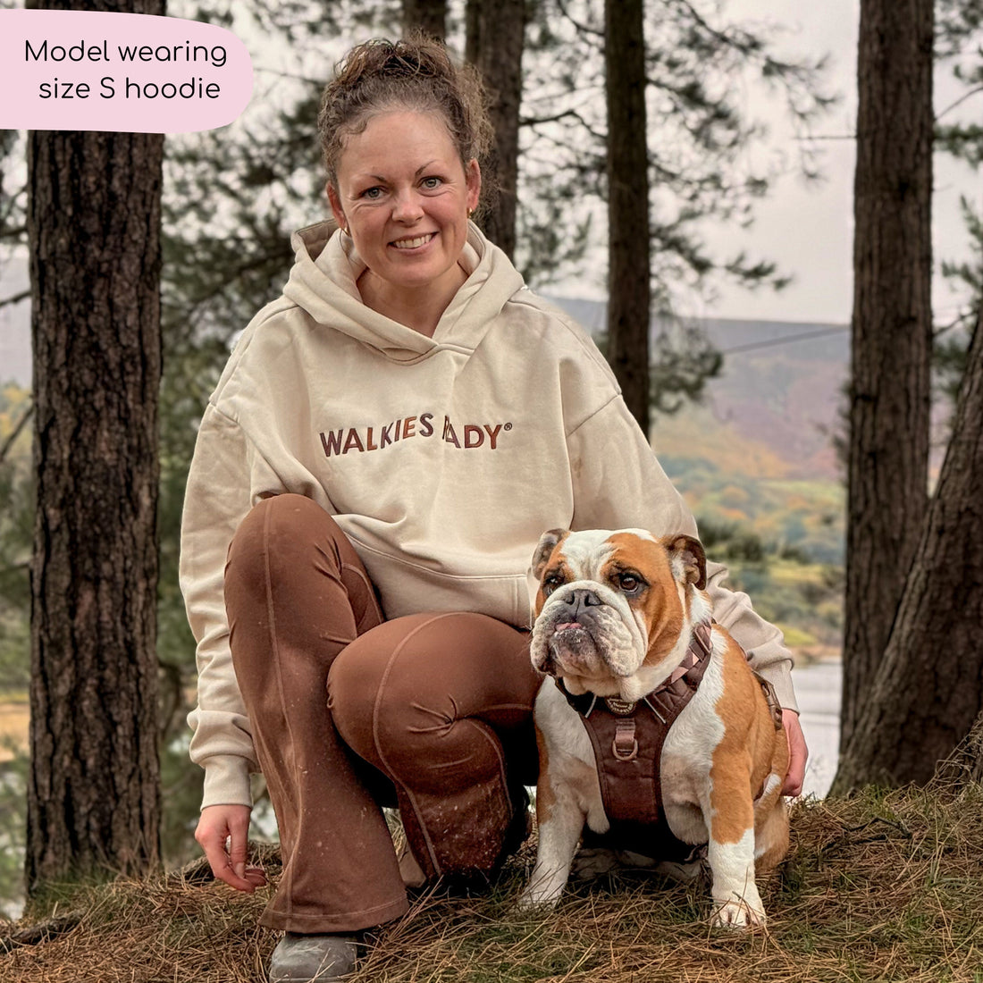 Hoodie - Walkies Ready® Cream