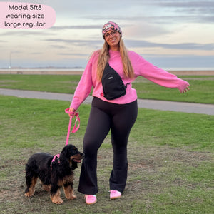 Flared Leggings - Black