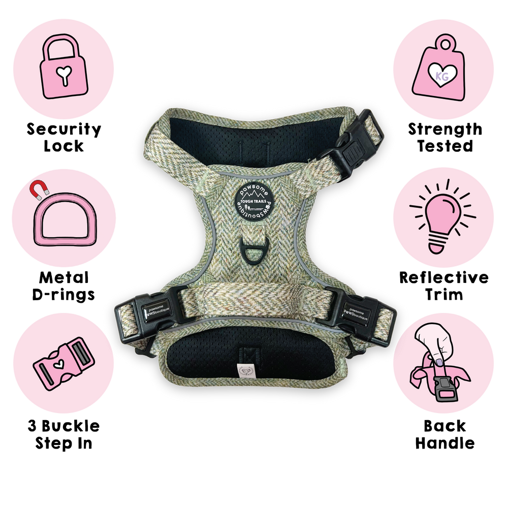 Tough Trails™ Harness - Country Thyme
