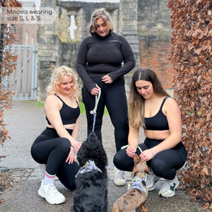 Ribbed Leggings - Black