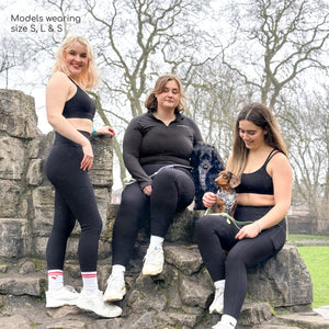 Ribbed Leggings - Black