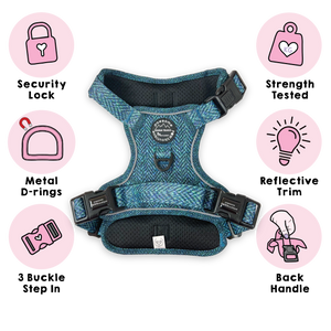 Tough Trails™ Harness - Country Teal