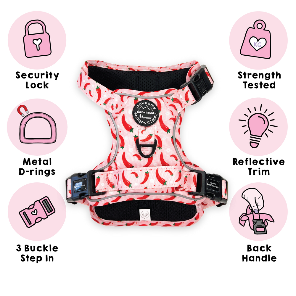 Tough Trails™ Harness - Chilli Dog