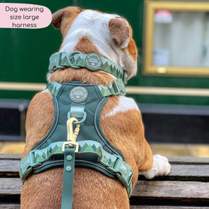 Tough Trails™ Harness - Walkies Ready® Forest Green