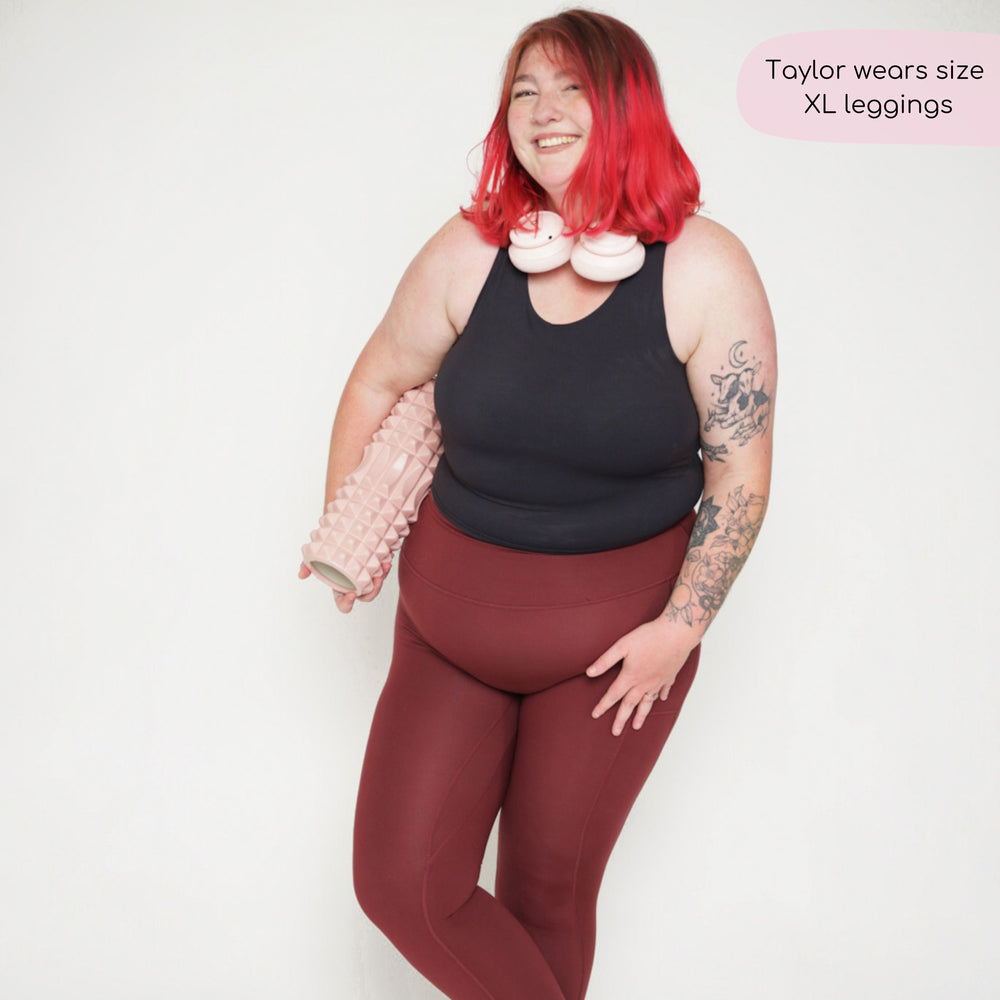 Walkies Ready® Leggings - Mulberry