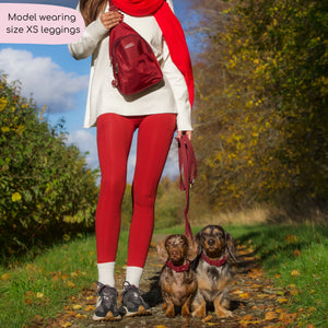 Walkies Ready® Leggings - Red