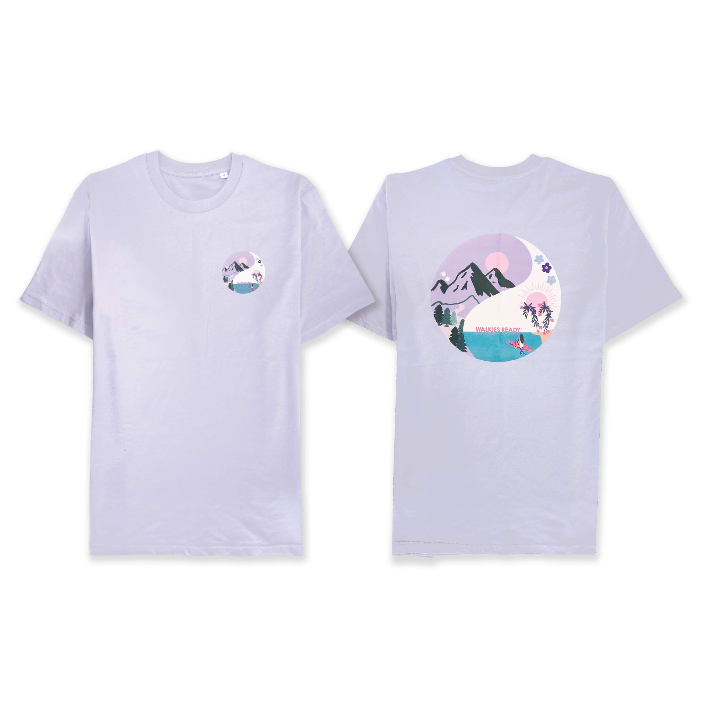 T-Shirt - Roaming Wild Dusky Lilac