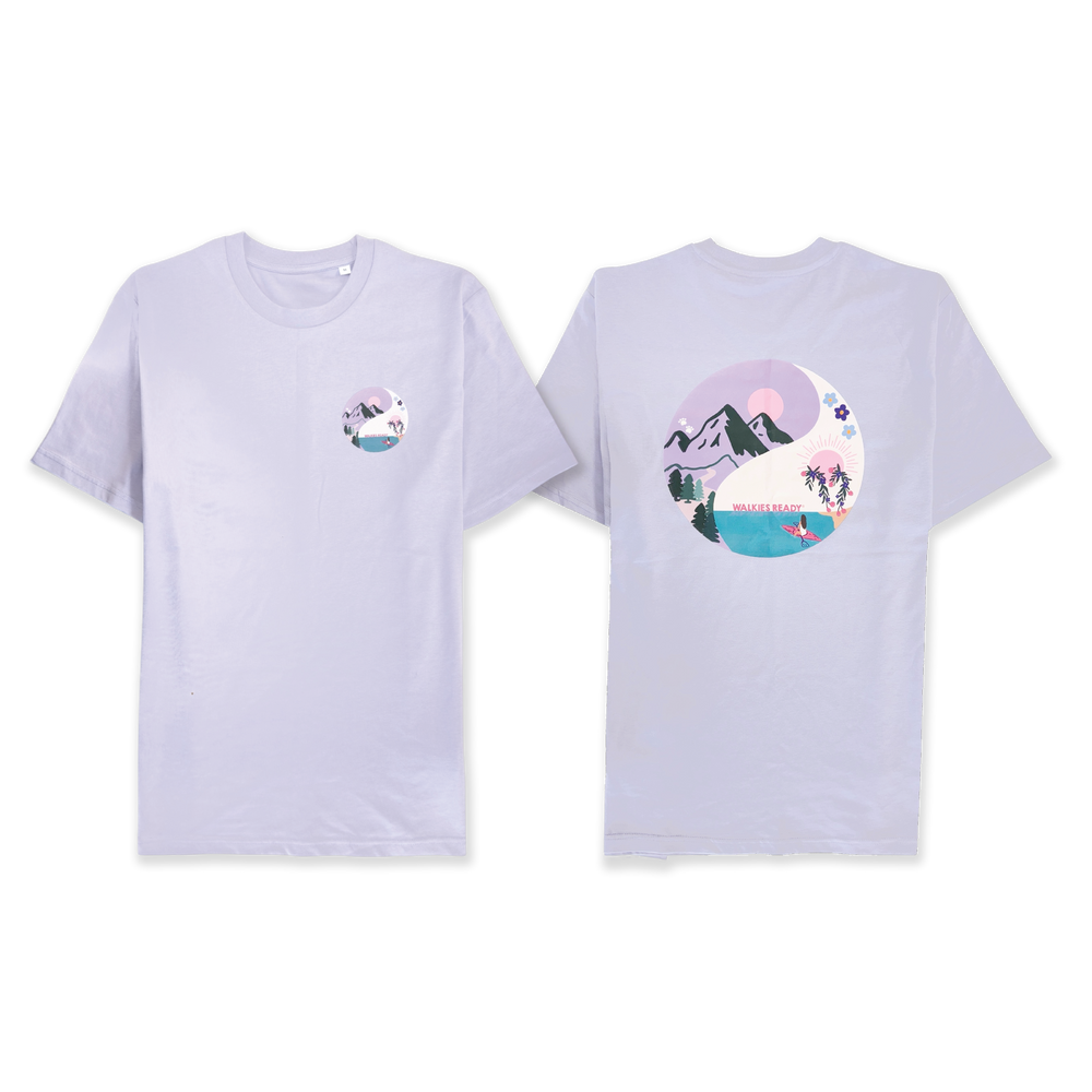 T-Shirt - Roaming Wild Dusky Lilac