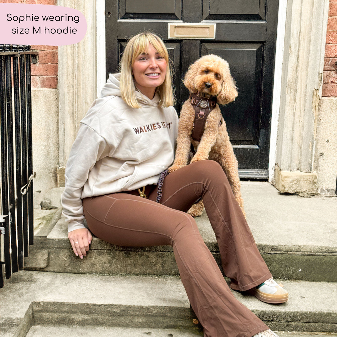 Hoodie - Walkies Ready® Cream