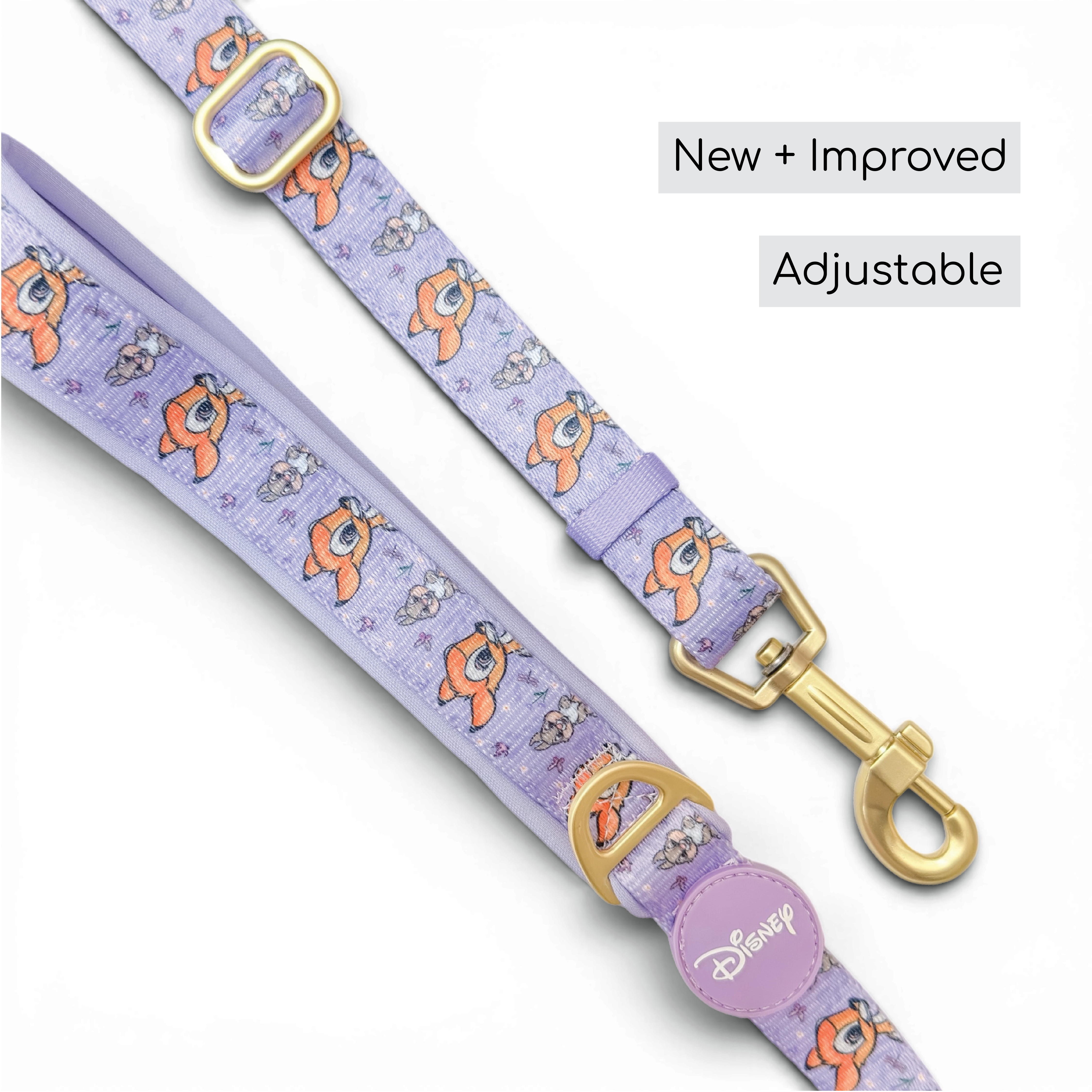 Disney© AdjustFit Lead - Bambi + Friends Lilac