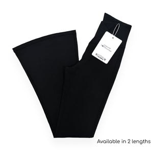 Flared Leggings - Black