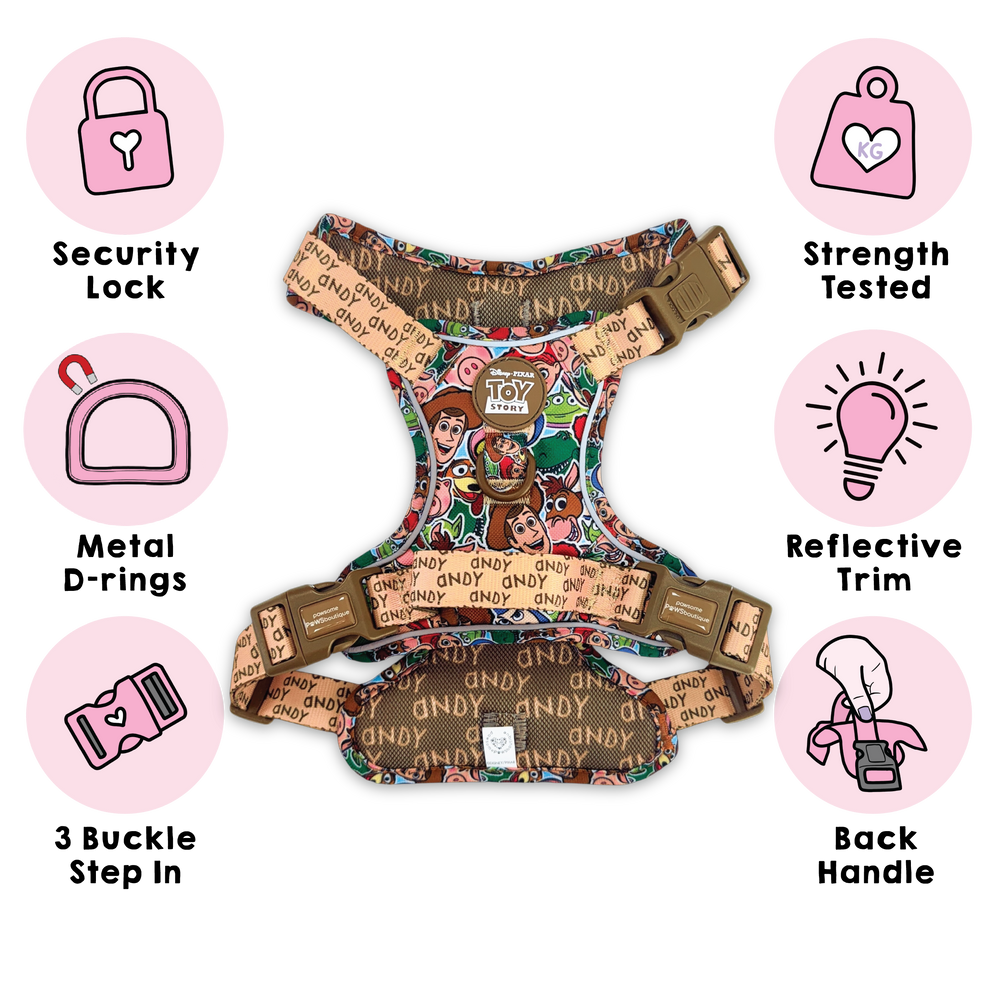 Disney© Tough Trails™ Harness - Toy Story Friends