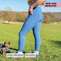 Walkies Ready® Leggings - Royal Blue
