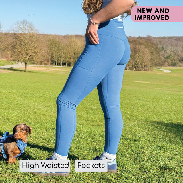 Walkies Ready® Leggings - Royal Blue