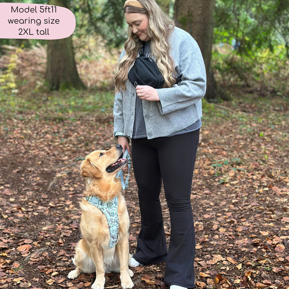 Flared Leggings - Black