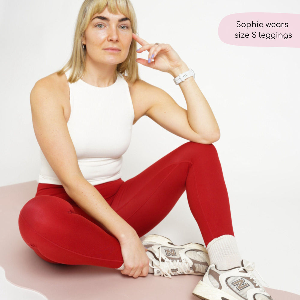 Walkies Ready® Leggings - Red