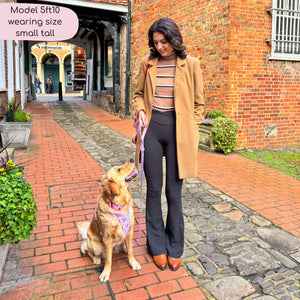 Flared Leggings - Black