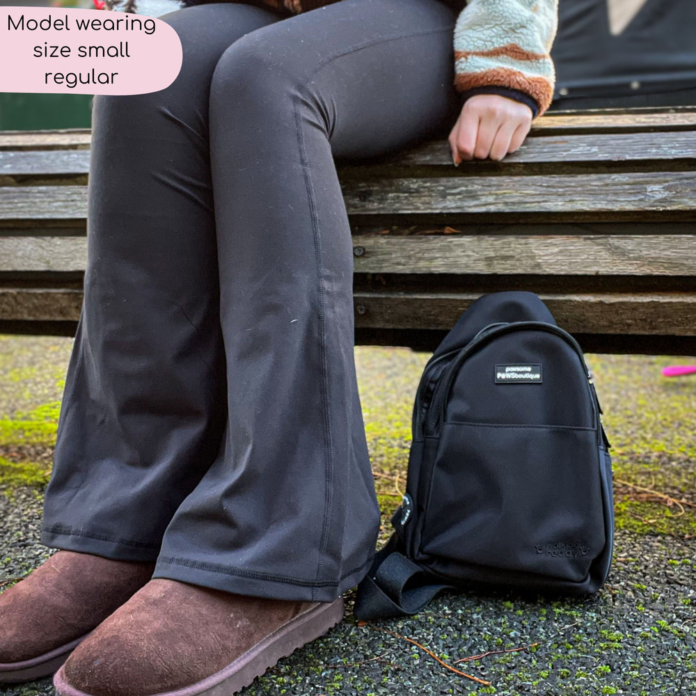 Flared Leggings - Black