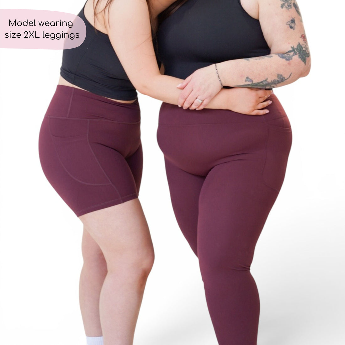 Lite Leggings - Mulberry