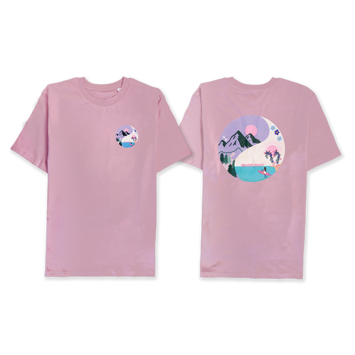 T-Shirt - Roaming Wild Dusky Pink
