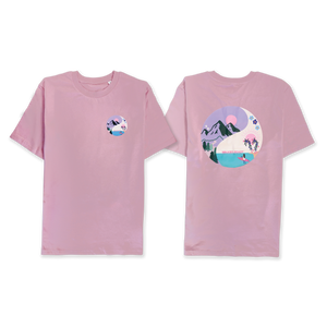 T-Shirt - Roaming Wild Dusky Pink