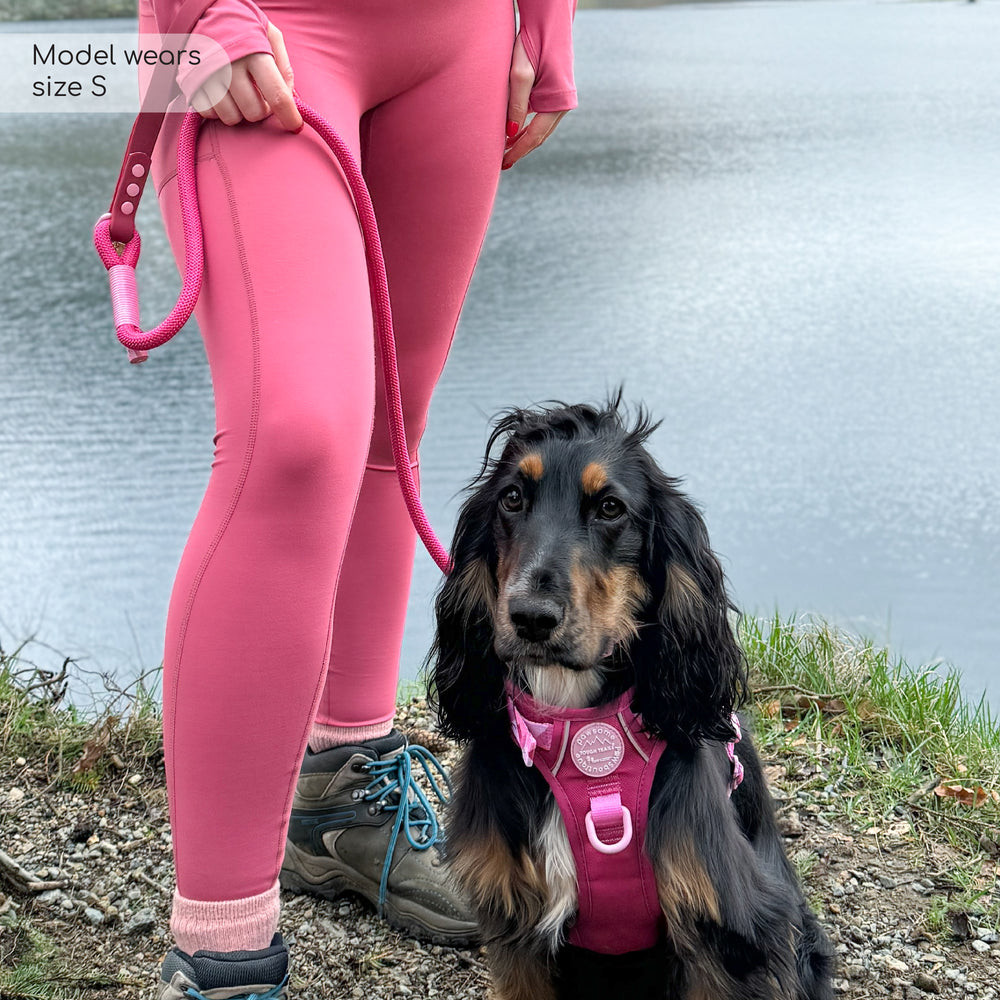 Walkies Ready® Leggings - Raspberry Pink