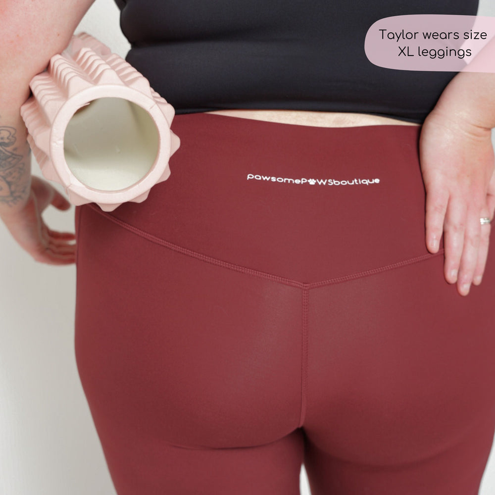 Walkies Ready® Leggings - Mulberry