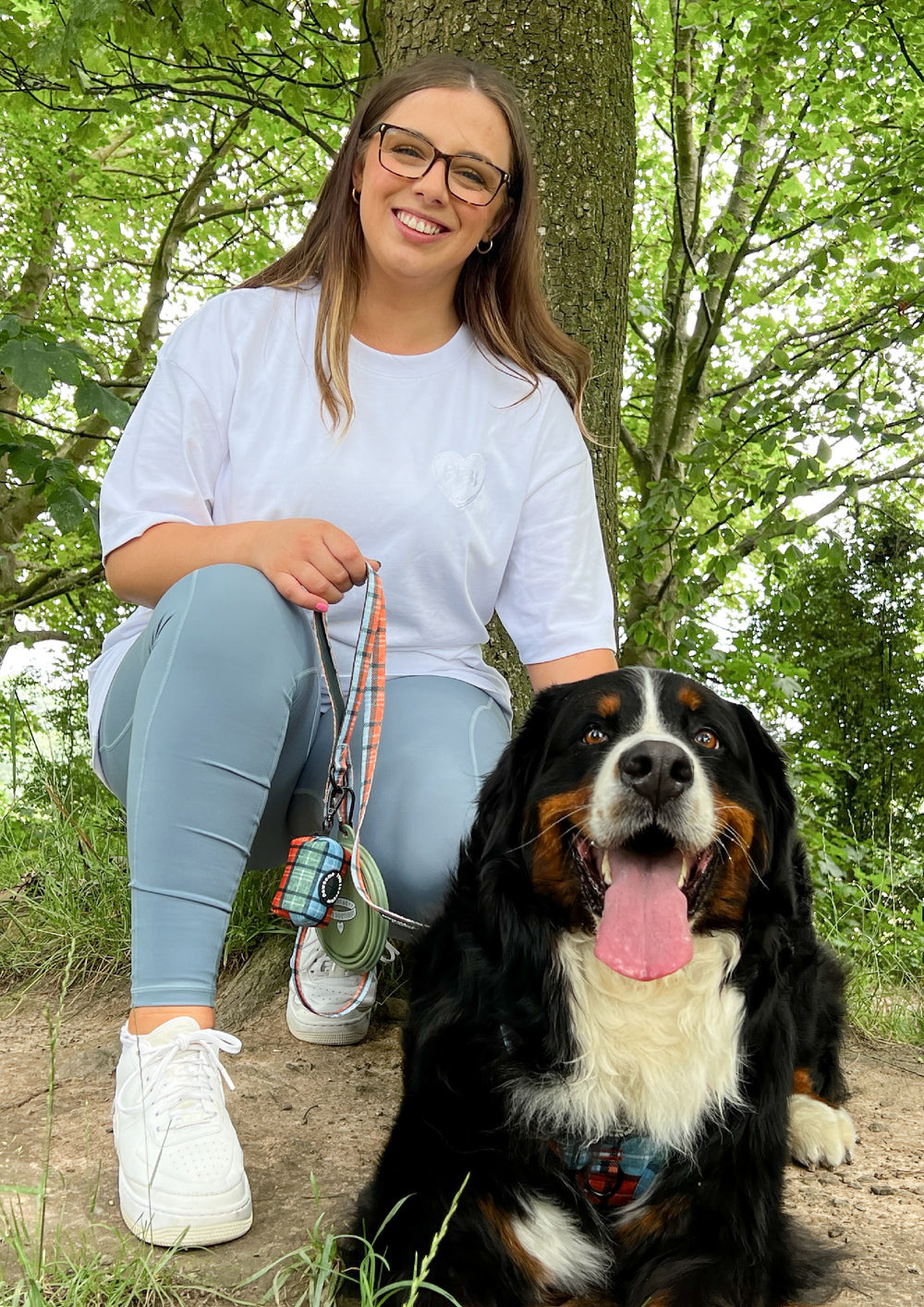 Poo Bag Holder - Harvest Plaid