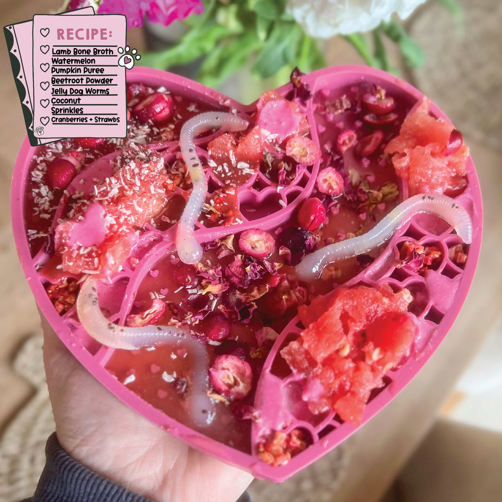 Lick Mat - Raspberry Pink